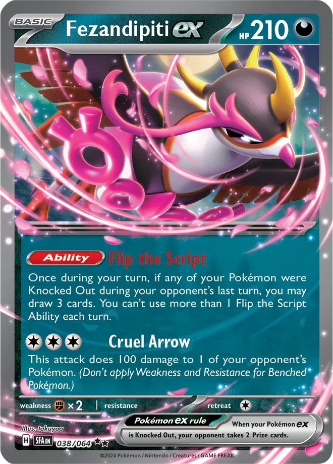 Fezandipiti ex 038/064 · Holofoil (Shrouded Fable)