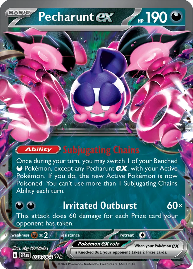 Pecharunt ex 039/064 (Shrouded Fable)