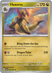 Haxorus 046/064 · Holofoil (Shrouded Fable)