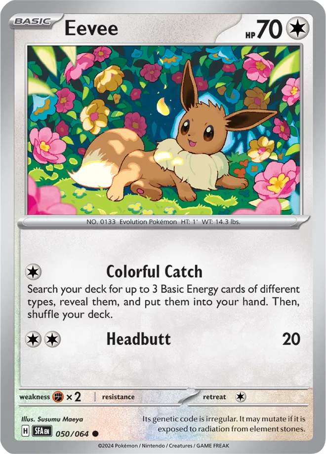 Eevee 050/064 · Normal (Shrouded Fable)
