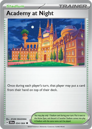 Academy at Night 054/064 · Normal (Shrouded Fable)