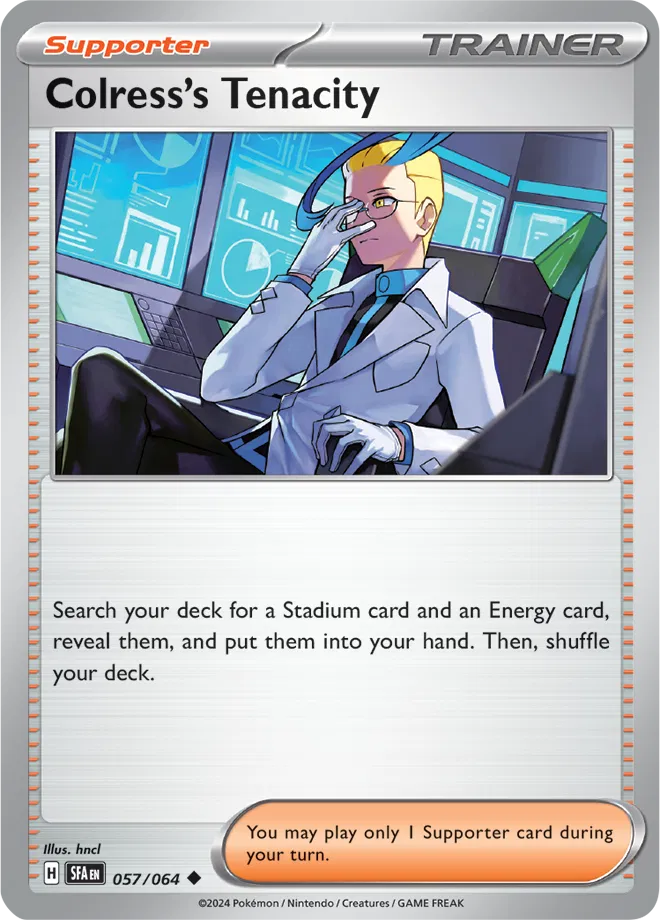 Colress's Tenacity 057/064 · Normal (Shrouded Fable)