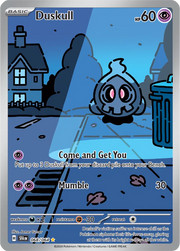 Duskull Shrouded Fable Illustration Rare 068/064