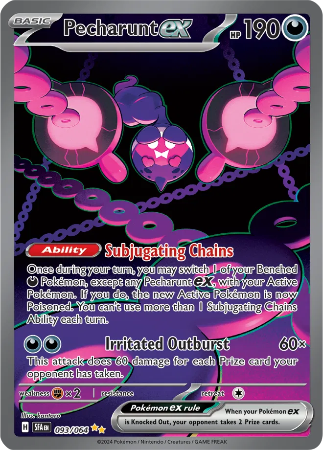 Pecharunt ex 093/064 (Shrouded Fable)