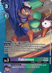 Falcomon (Update Pack 2024) P-142 P (Digimon Promotion Cards)