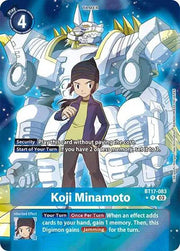 Koji Minamoto (Alternate Art) BT17-083 R (Secret Crisis)
