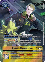 Leon Alexander (Alternate Art) BT17-086 R (Secret Crisis)