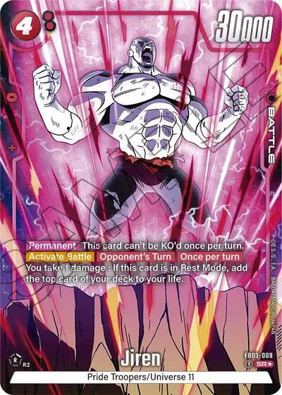 Jiren - FB03-009 (Alternate Art) (Raging Roar)