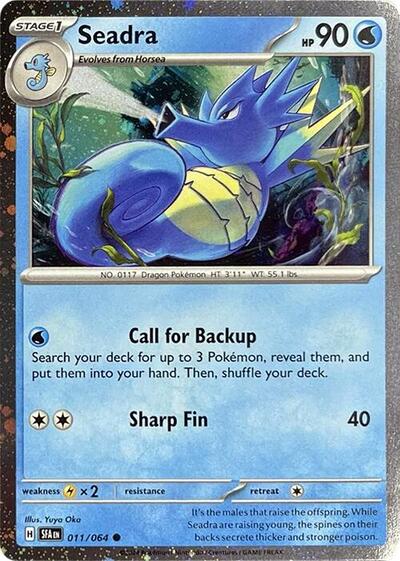 Seadra (Cosmos Holo) 011/064 (Miscellaneous Cards & Products)