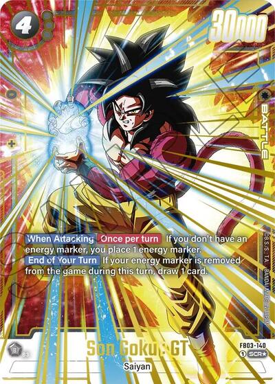 Son Goku : GT - FB03-140 (Alternate Art) (Raging Roar)