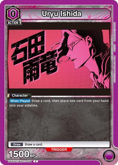 Uryu Ishida UE01ST/BLC-1-034 (BLEACH: Thousand-Year Blood War Starter Deck)
