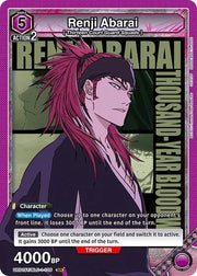 Renji Abarai (105) UE01ST/BLC-1-105 · Foil (BLEACH: Thousand-Year Blood War Starter Deck)