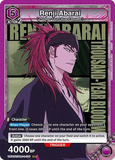 Renji Abarai (105) UE01ST/BLC-1-105 · Foil (BLEACH: Thousand-Year Blood War Starter Deck)