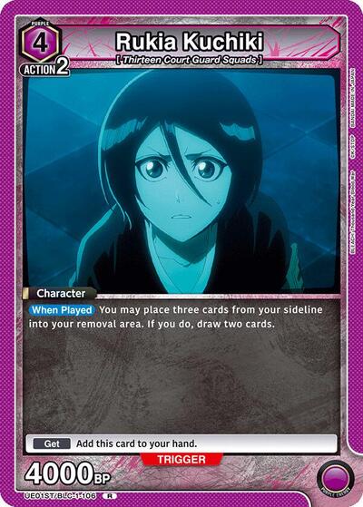 Rukia Kuchiki UE01ST/BLC-1-106 (BLEACH: Thousand-Year Blood War Starter Deck)
