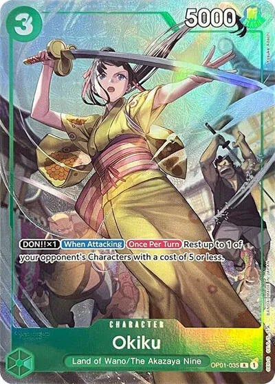 Okiku (Premium Card Collection -BANDAI CARD GAMES Fest. 23-24 Edition-) OP01-035 · Collection Box (One Piece Promotion Cards)