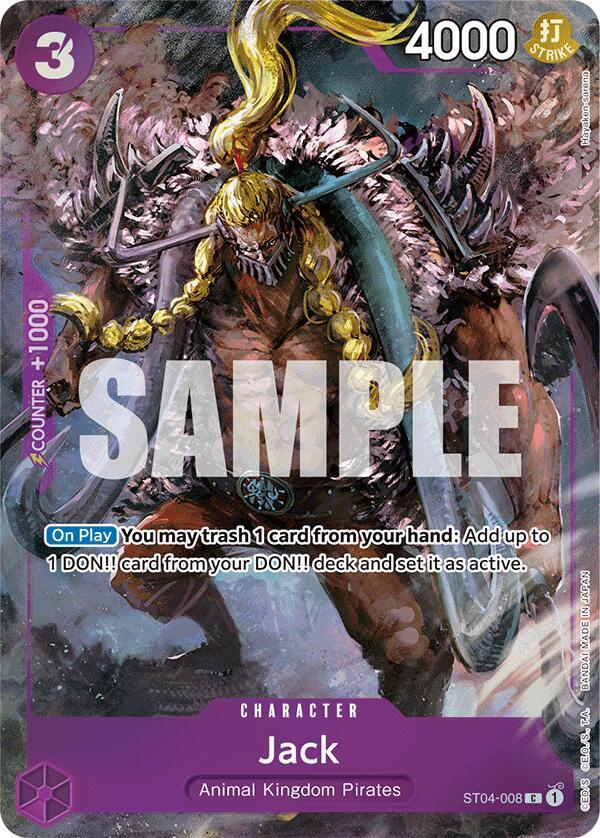 Jack (Premium Card Collection -BANDAI CARD GAMES Fest. 23-24 Edition-) ST04-008 · Collection Box (One Piece Promotion Cards)