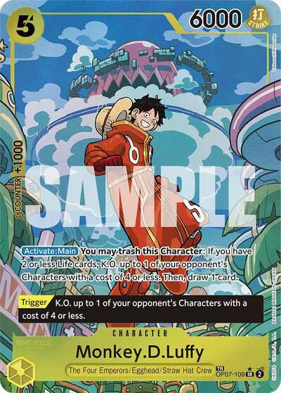 Monkey.D.Luffy (TR) OP07-109 (Two Legends)