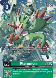 Pteromon (Alternate Art) EX7-031 R (Digimon LIBERATOR)