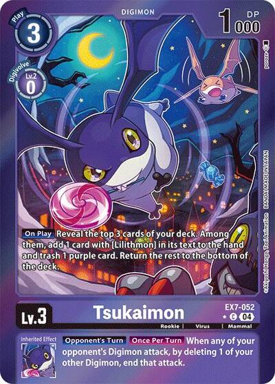 Tsukaimon (Foil) EX7-052 C (Digimon LIBERATOR)