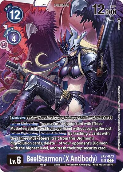 BeelStarmon (X Antibody) EX7-073 SCR (Digimon LIBERATOR)