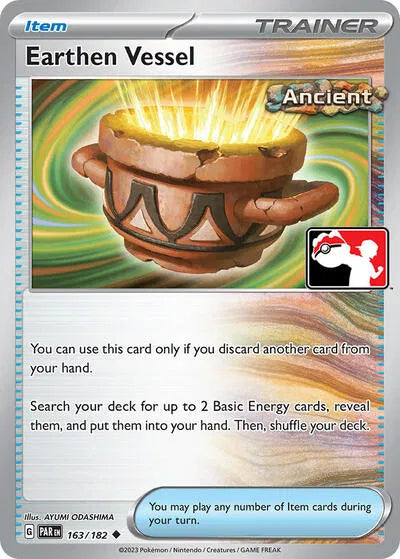 Earthen Vessel 163/182 · Normal (Prize Pack Series One)