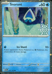 Snorunt (Holiday Calendar) 037/182 (Miscellaneous Cards & Products)