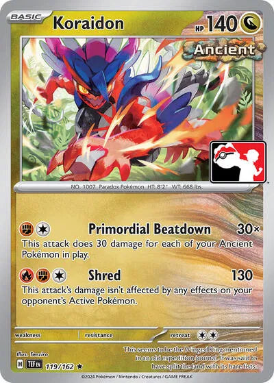 Koraidon 119/162 (Prize Pack Series One)