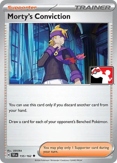 Morty's Conviction 155/162 (Prize Pack Series One)