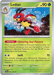Ledian 003/142 · Holofoil (Stellar Crown)