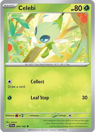 Celebi 004/142 · Normal (Stellar Crown)