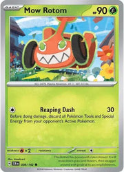 Mow Rotom 008/142 · Normal (Stellar Crown)