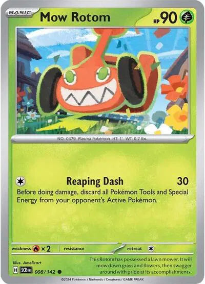 Mow Rotom 008/142 · Normal (Stellar Crown)