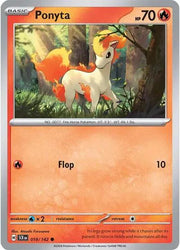 Ponyta 019/142 · Reverse Holofoil (Stellar Crown)
