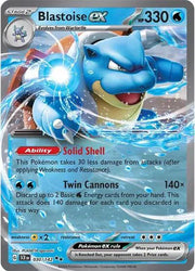 Blastoise ex 030/142 · Holofoil (Stellar Crown)