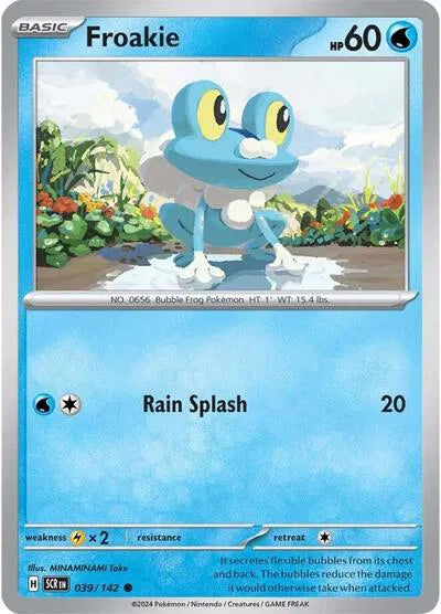 Froakie 039/142 · Normal (Stellar Crown)