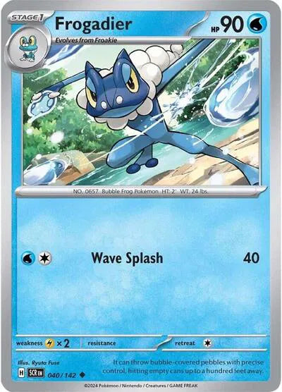 Frogadier 040/142 · Normal (Stellar Crown)