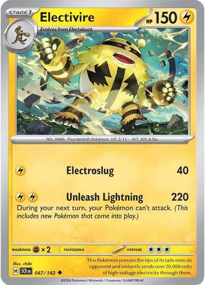 Electivire 047/142 · Normal (Stellar Crown)