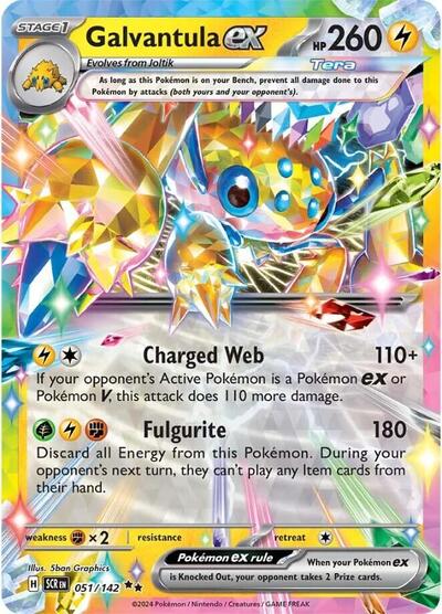 Galvantula ex 051/142 (Stellar Crown)