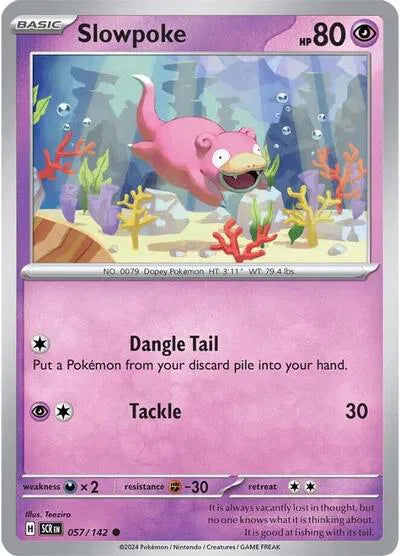 Slowpoke 057/142 · Normal (Stellar Crown)