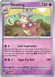 Slowking 058/142 · Normal (Stellar Crown)