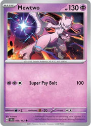 Mewtwo 059/142 · Normal (Stellar Crown)