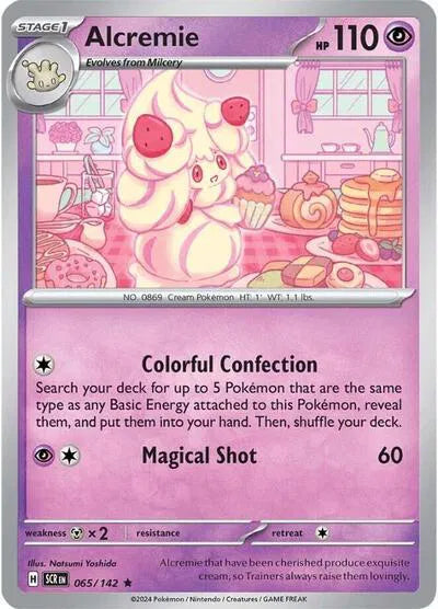 Alcremie 065/142 · Reverse Holofoil (Stellar Crown)
