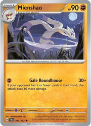 Mienshao 084/142 · Reverse Holofoil (Stellar Crown)