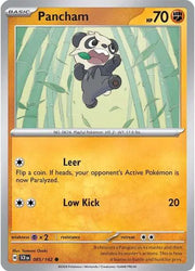 Pancham 085/142 · Reverse Holofoil (Stellar Crown)