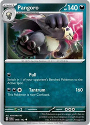 Pangoro 093/142 · Reverse Holofoil (Stellar Crown)