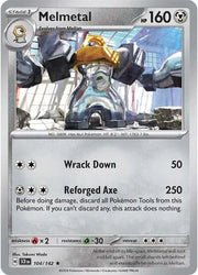 Melmetal 104/142 · Holofoil (Stellar Crown)