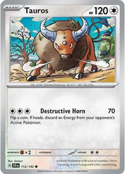 Tauros 112/142 · Normal (Stellar Crown)