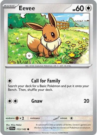 Eevee 113/142 · Normal (Stellar Crown)
