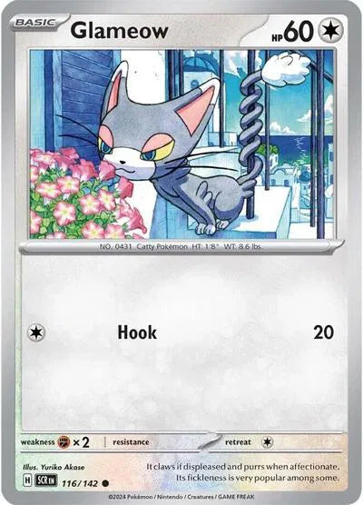 Glameow 116/142 · Normal (Stellar Crown)