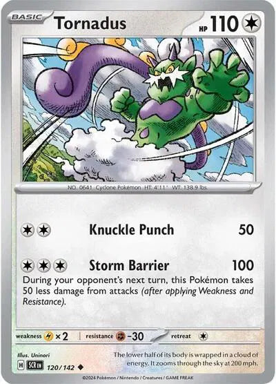 Tornadus 120/142 · Normal (Stellar Crown)
